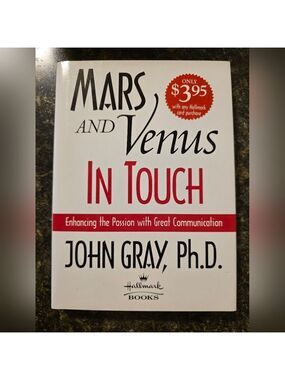 💥4 for $25💥 Hallmark Books Mars And Venus In Touch By John Gray Phd
